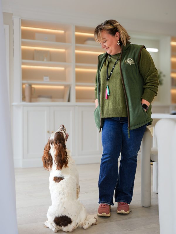 Jo with Rex