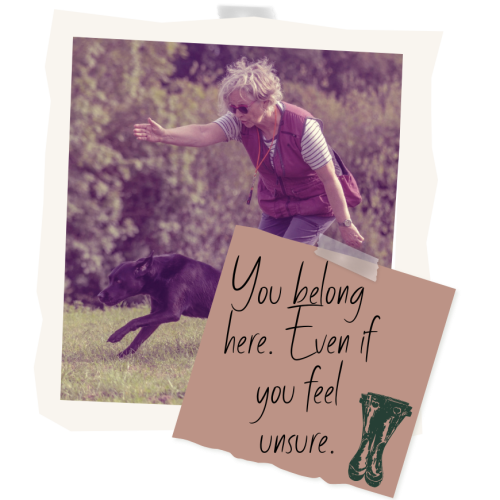 “You belong here. Even if you feel unsure.” (1)